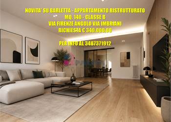 APPARTAMENTO CON RIFINITURE DI PREGIO MQ. 140 ZONA CENTRALE CLASSE B